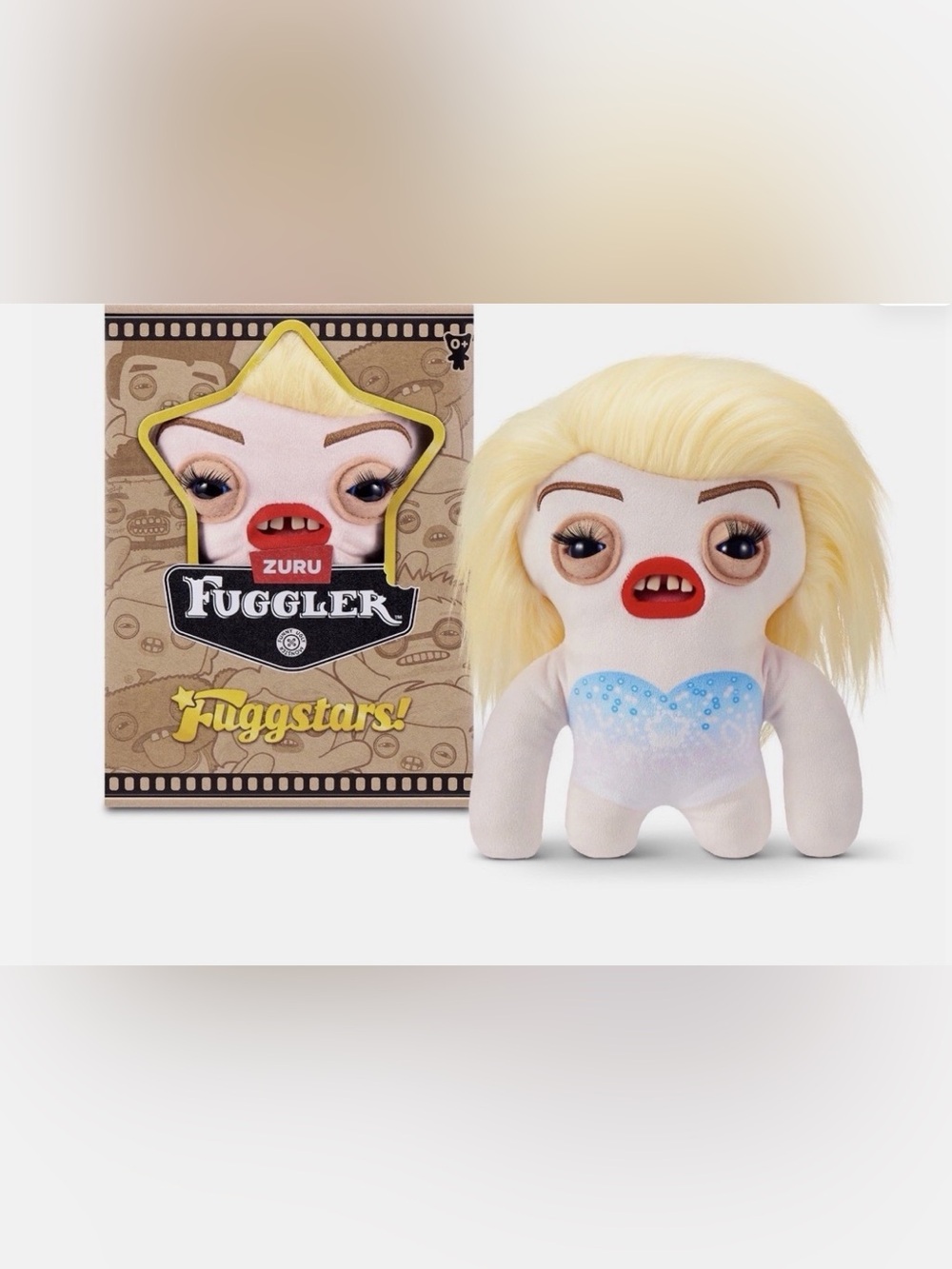 Fuggler Fuggstars! Fleeting Fartlet Funny Monster Blonde 9" Plush Taylor Swift